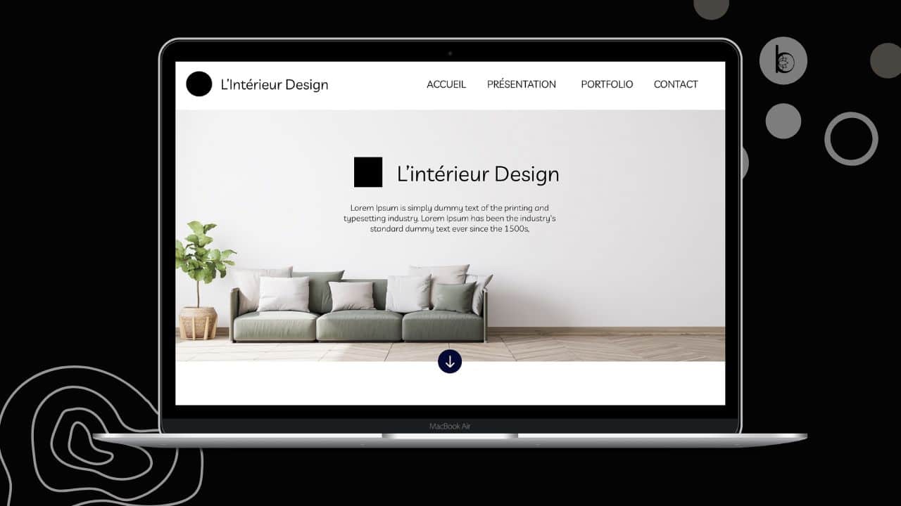 Design d'intérieur - Création de site Internet Paris - Blossom Digital Agency